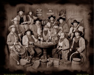 8 - Best Group Portrait (10 or more people) ~ Ella Jo & Todd Corneil, Todd's Old Time Photo